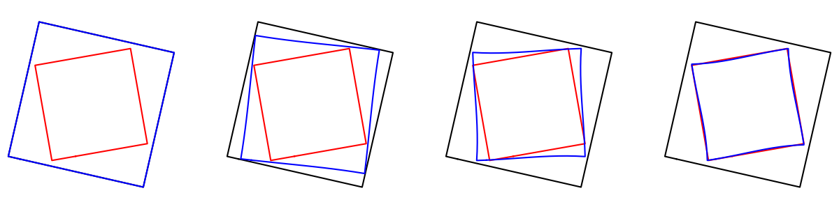 t=0.0, t=0.3, t=0.7, t=1.0